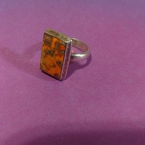 Vintage sterling silver ring